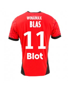 Billige Stade Rennais Ludovic Blas #11 Hjemmedrakt 2024-25 Kortermet